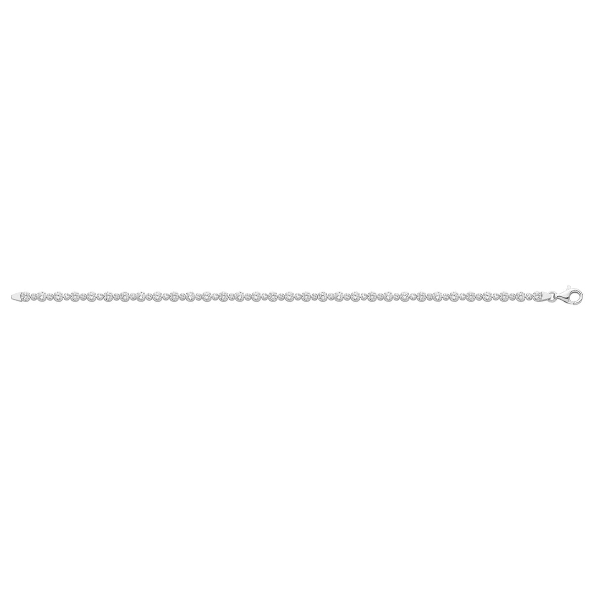 Sterling Silver Tennis Bracelet