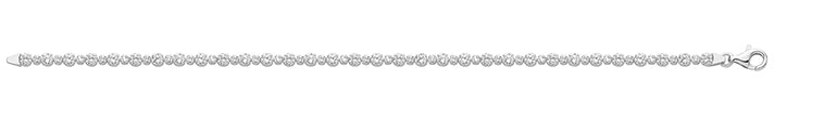 Sterling Silver Tennis Bracelet