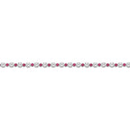 Sterling Silver Tennis Bracelet