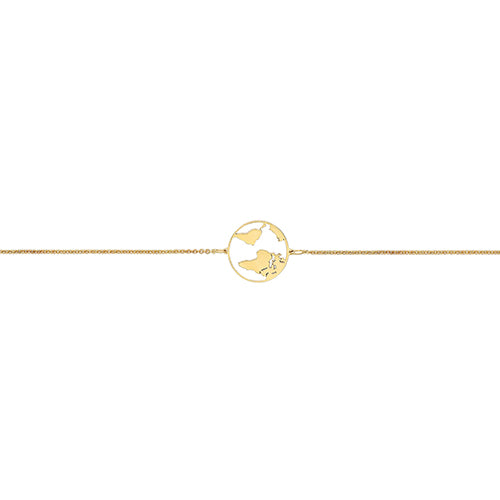 Gold Plated Sterling Silver Bracelet