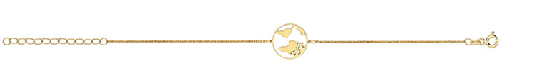 Gold Plated Sterling Silver Bracelet