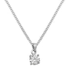 Sterling Silver CZ Necklet