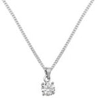 Sterling Silver CZ Necklet