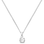 Sterling Silver CZ Necklet