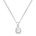 Sterling Silver CZ Necklet