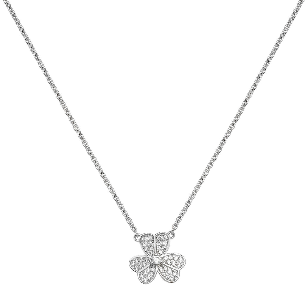 Sterling Silver CZ Necklet