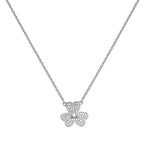Sterling Silver CZ Necklet