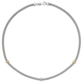 Sterling Silver CZ Necklet G3258