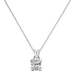 Sterling Silver CZ Necklet