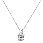 Sterling Silver CZ Necklet
