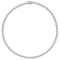 Sterling Silver CZ Necklet