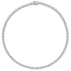 Sterling Silver CZ Necklet
