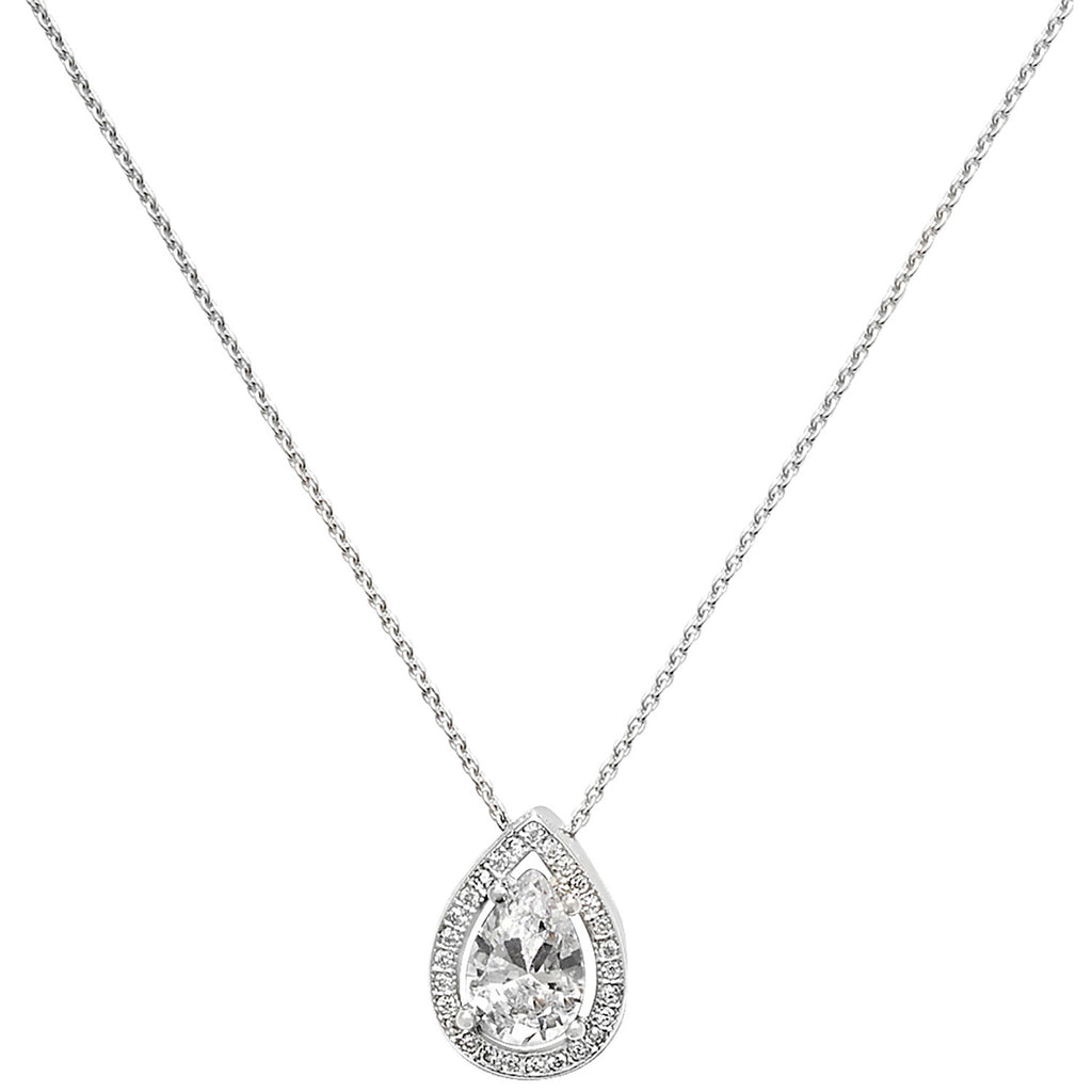 Sterling Silver CZ Necklet
