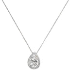 Sterling Silver CZ Necklet