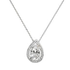 Sterling Silver CZ Necklet