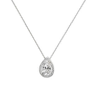 Sterling Silver CZ Necklet