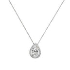Sterling Silver CZ Necklet