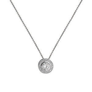 Sterling Silver CZ Necklet