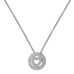 Sterling Silver CZ Necklet