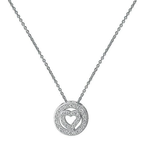 Sterling Silver CZ Necklet