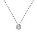 Sterling Silver CZ Necklet