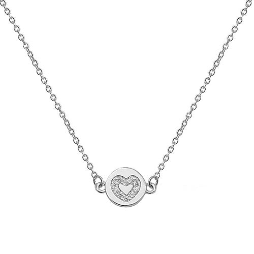 Sterling Silver CZ Necklet