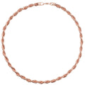 Rose Gold Plated Sterling Silver Necklet