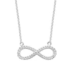 Sterling Silver CZ Necklet
