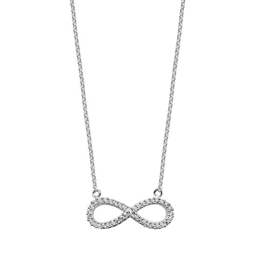 Sterling Silver CZ Necklet