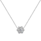 Sterling Silver CZ Necklet