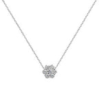 Sterling Silver CZ Necklet