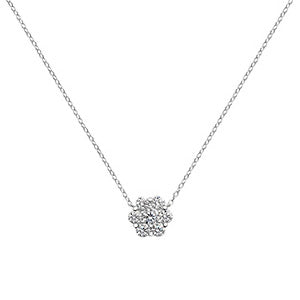 Sterling Silver CZ Necklet