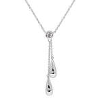 Sterling Silver CZ Necklet