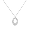 Sterling Silver CZ Necklet