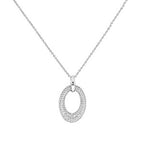 Sterling Silver CZ Necklet