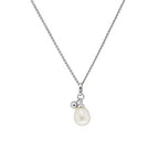 Sterling Silver Pearl Necklet