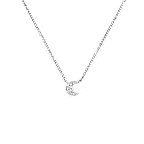 Sterling Silver CZ Necklet