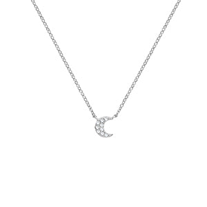 Sterling Silver CZ Necklet