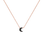 Rose Gold Plated Sterling Silver Necklet