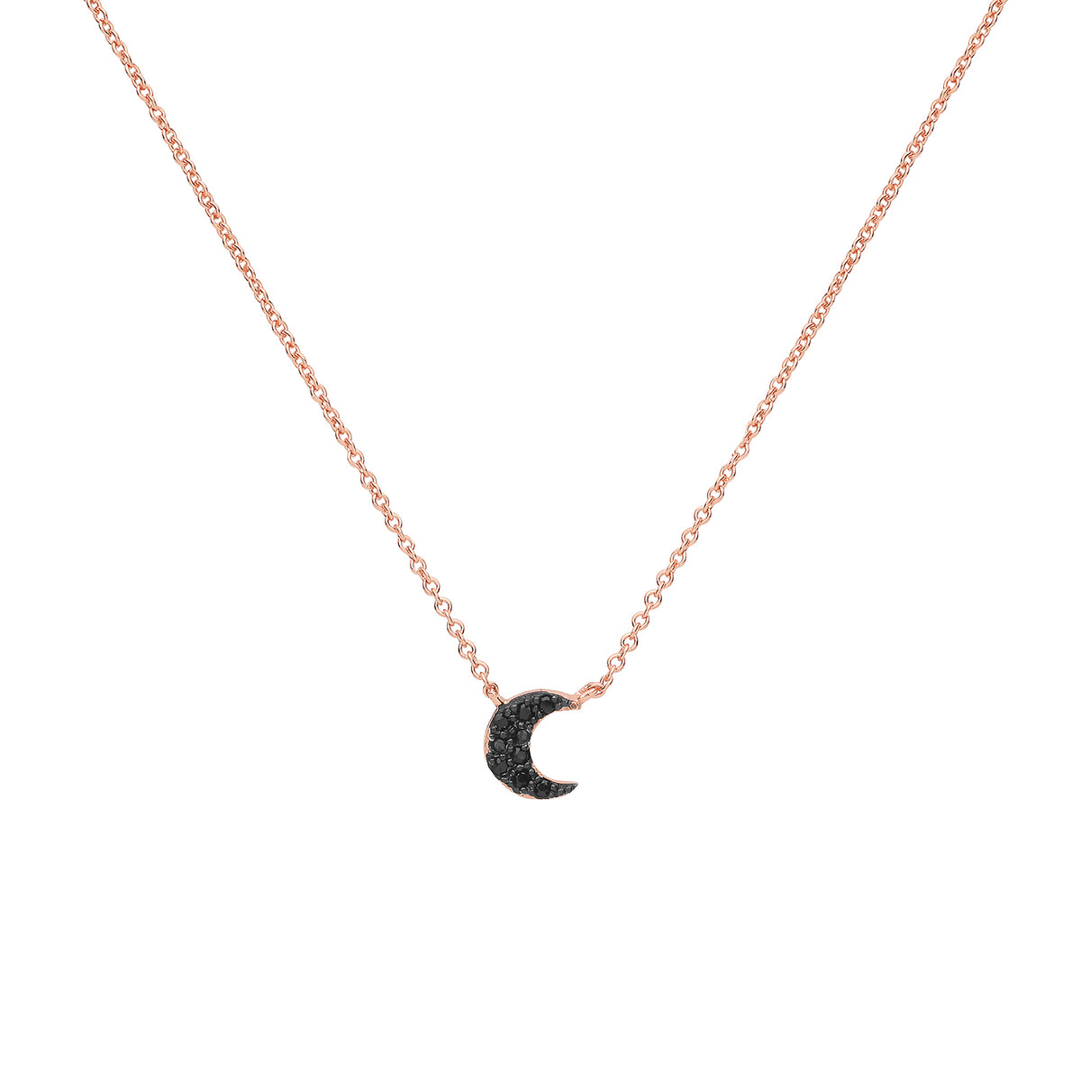 Rose Gold Plated Sterling Silver Necklet