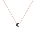 Rose Gold Plated Sterling Silver Necklet
