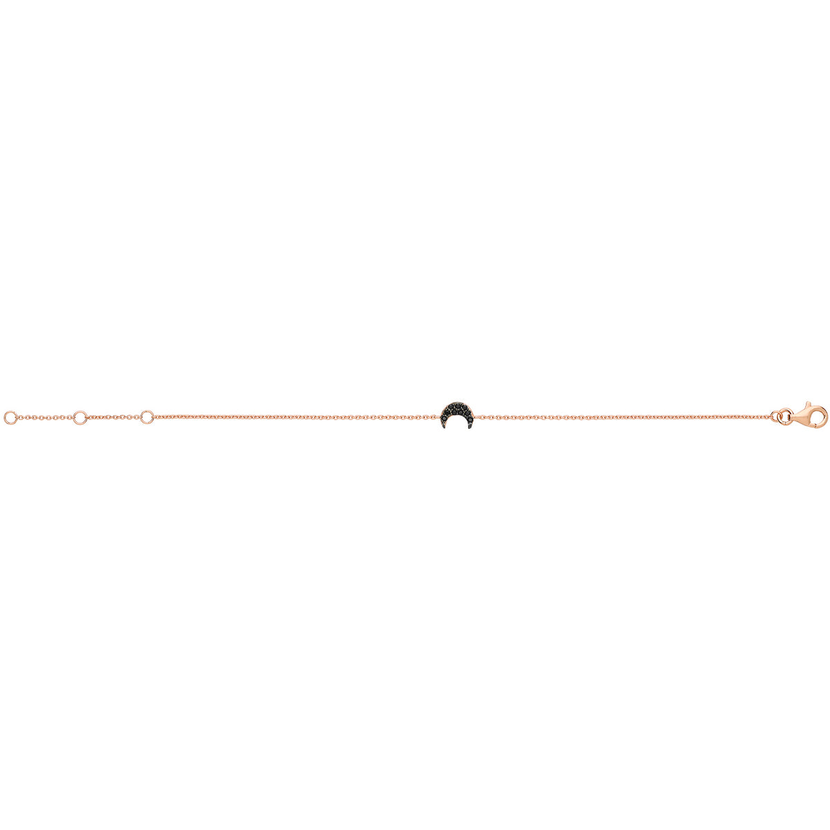 Rose Gold Plated Sterling Silver Bracelet