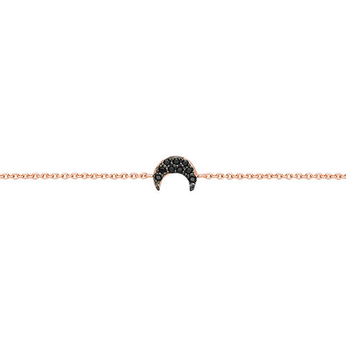 Rose Gold Plated Sterling Silver Bracelet