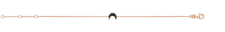 Rose Gold Plated Sterling Silver Bracelet