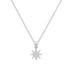 Sterling Silver CZ Necklet