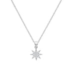 Sterling Silver CZ Necklet