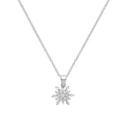 Sterling Silver CZ Necklet
