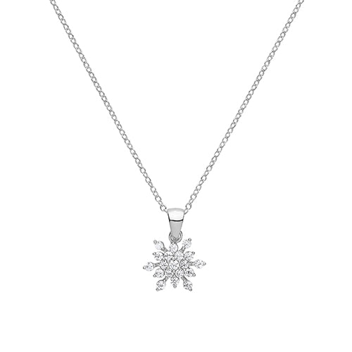 Sterling Silver CZ Necklet