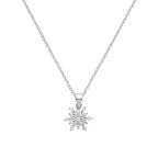 Sterling Silver CZ Necklet
