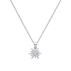 Sterling Silver CZ Necklet